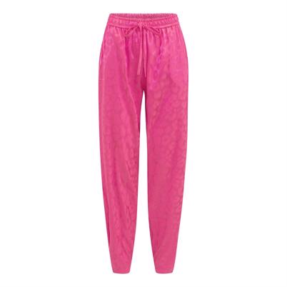 Karmamia Copenhagen Cora Bukser Pink Leo Jacquard Shop Online Hos Blossom